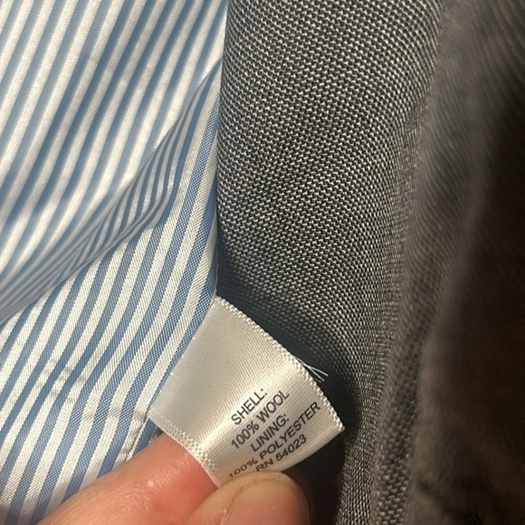 Banana Republic Men’s Wool Tailored Fit Sports Coat Blazer Suit Jacket 38S - Picture 14 of 15